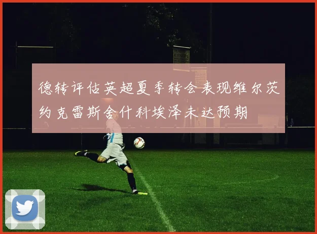 德转评估英超夏季转会表现维尔茨约克雷斯舍什科埃泽未达预期